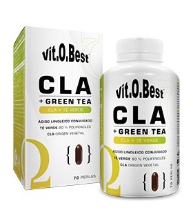 CLA + TÉ VERDE - 70 PERLAS