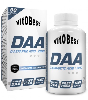 DAA (ACIDO D-ASPARTICO + ZINC) - 90 CÁPS.