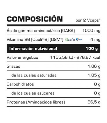 GABA 500 MG - 60 CAPS