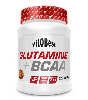 GLUTAMINA + BCAA COMPLEX - 500 GR