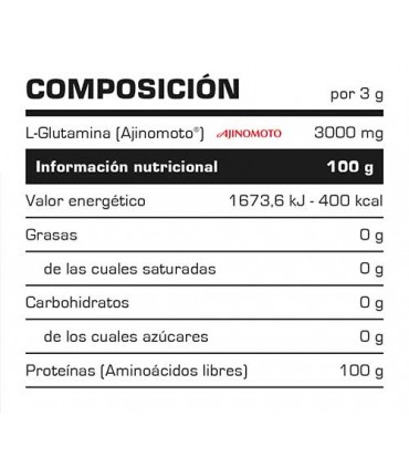 GLUTAMINA 5000 POWDER - 500 GR