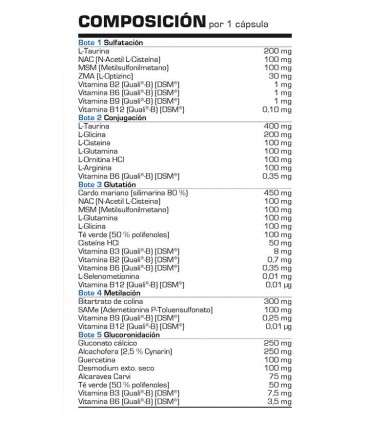 SCIENTIFIC LIVER DETOX - SLD - 30 DÍAS