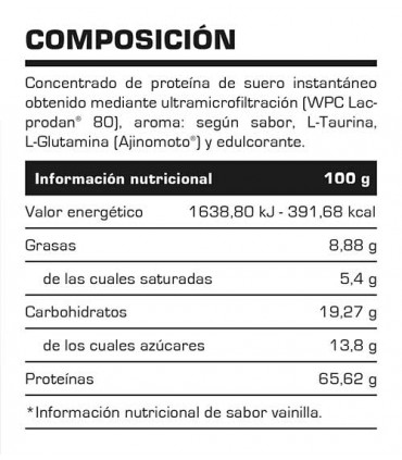 WHEY AMINO COMPLEX - 2000 GR