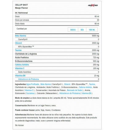 CELLUP SHOT 20x60 ML
