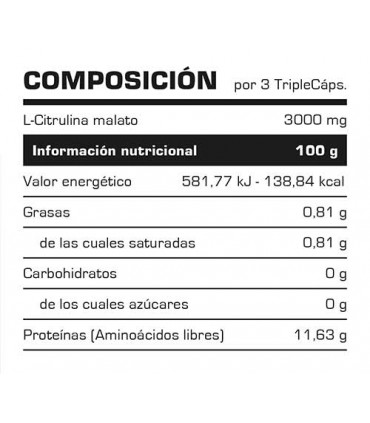 L-CITRULLINE 1000 - 100 CAPS.