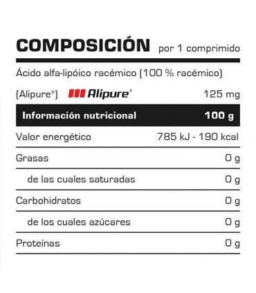 R-ALA (ÁCIDO ALFA LIPOICO) - 50 TAB.