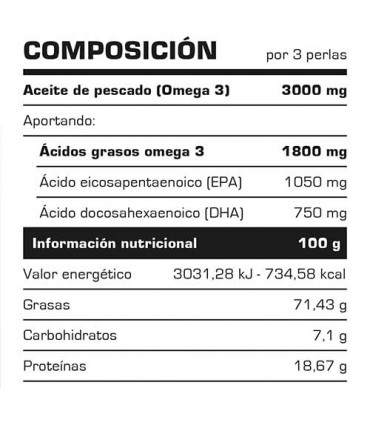 SUPER OMEGA 3 - 100 PERLAS