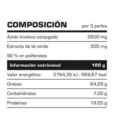 CLA + TÉ VERDE - 90 PERLAS