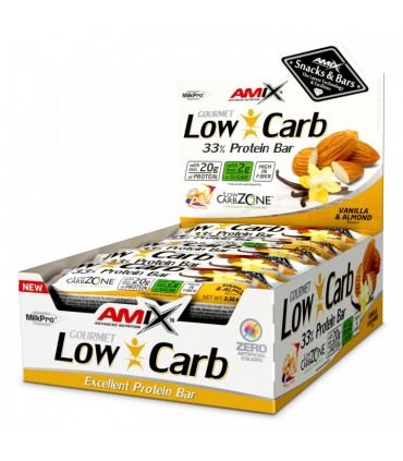 LOW CARB 33% PROTEIN BAR 15X60 GR
