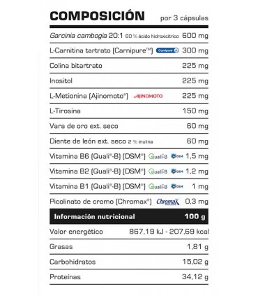 FAT BURNER PLUS - 90 CAPS.