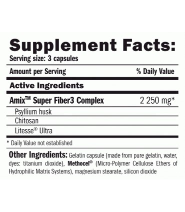 SUPER FIBER 3 PLUS - 90 CAPS
