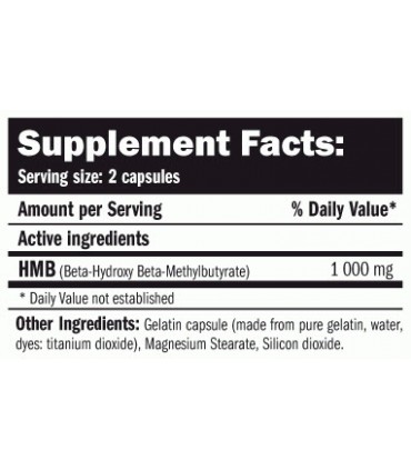 HMB 500MG - 120 CÁPS.