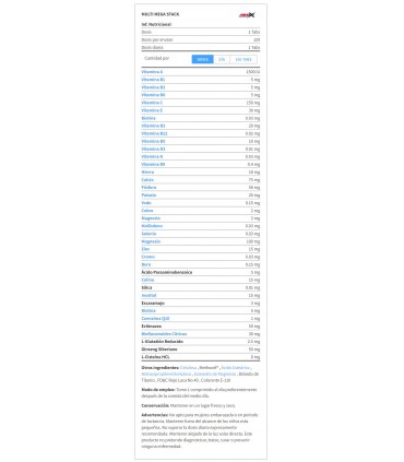 MULTI MEGA STACK - 120 TABS