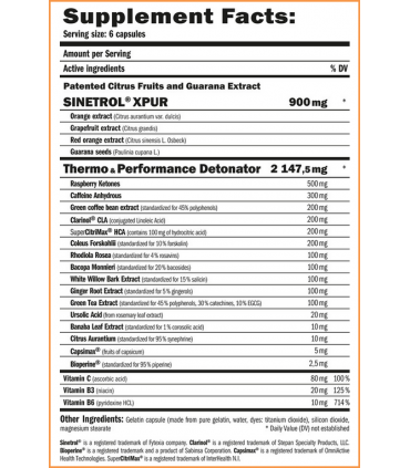 DETONATROL - 90 CÁPSULAS
