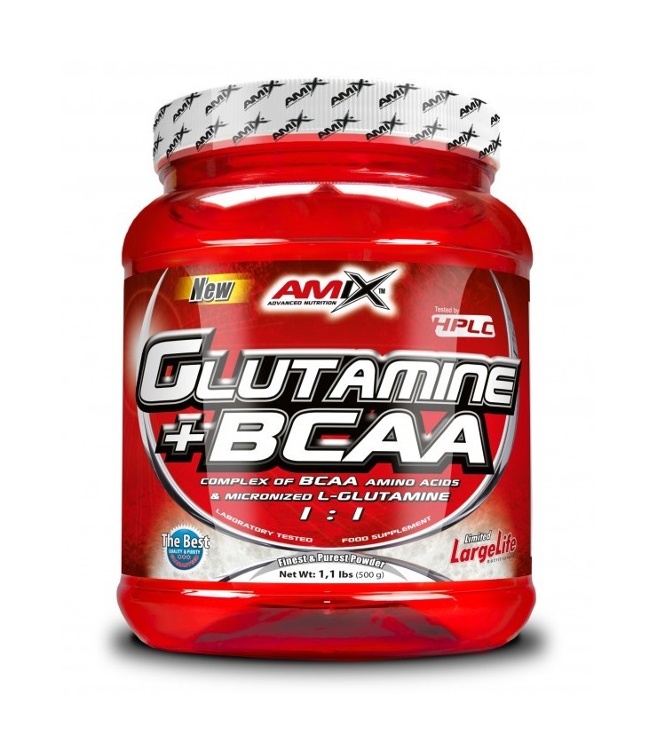 GLUTAMINE + BCAA 500 GR
